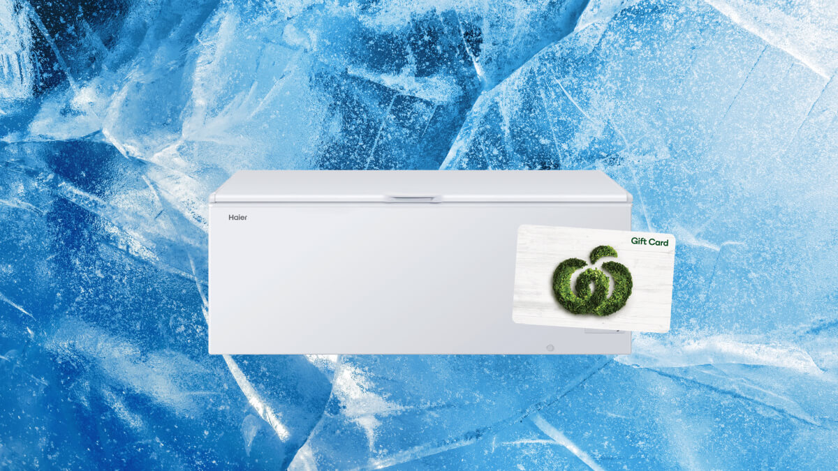 Chest freezer promo